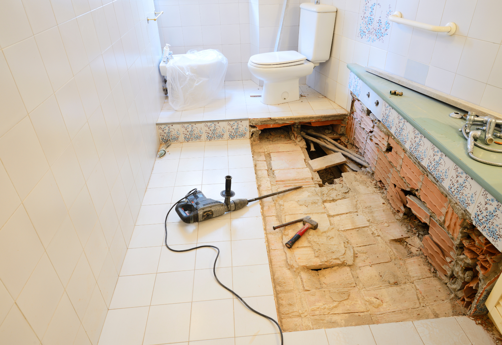 Image of a remodeling project