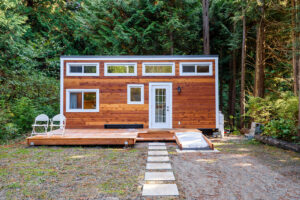 Small wooden rustic ADU